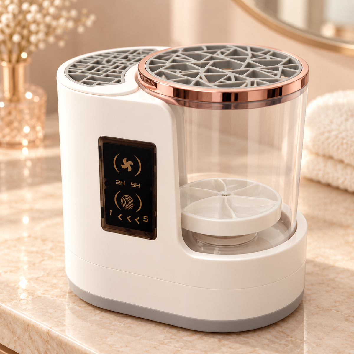 Electric Makeup Brush Cleaner & Dryer – Clean and Dry in Minutes