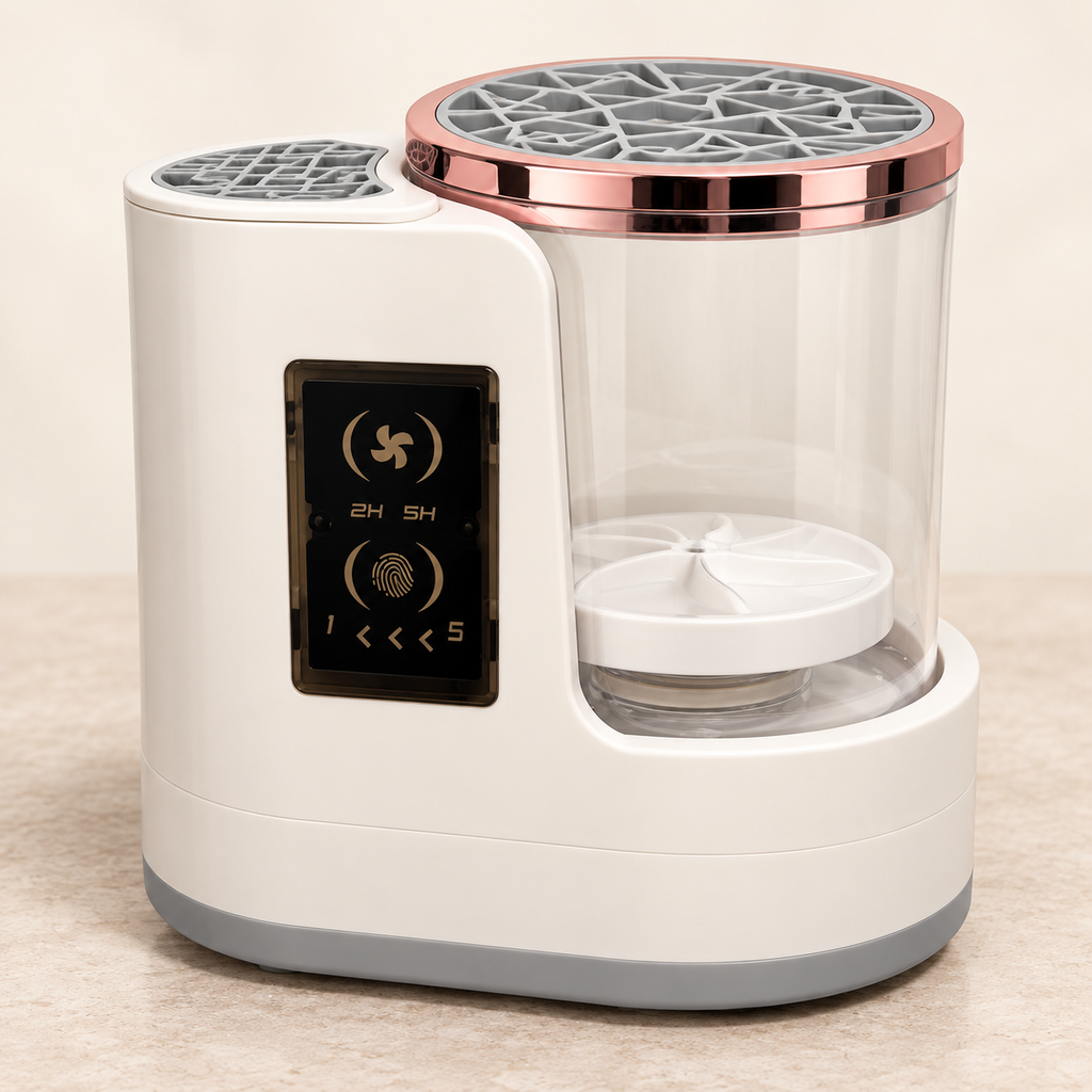 Electric Makeup Brush Cleaner & Dryer – Clean and Dry in Minutes